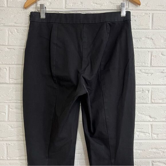 EVERLANE Black Pull On Zip Side Pants Size 4 - Picture 6 of 9